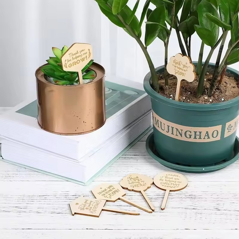 Wooden Garden Markers